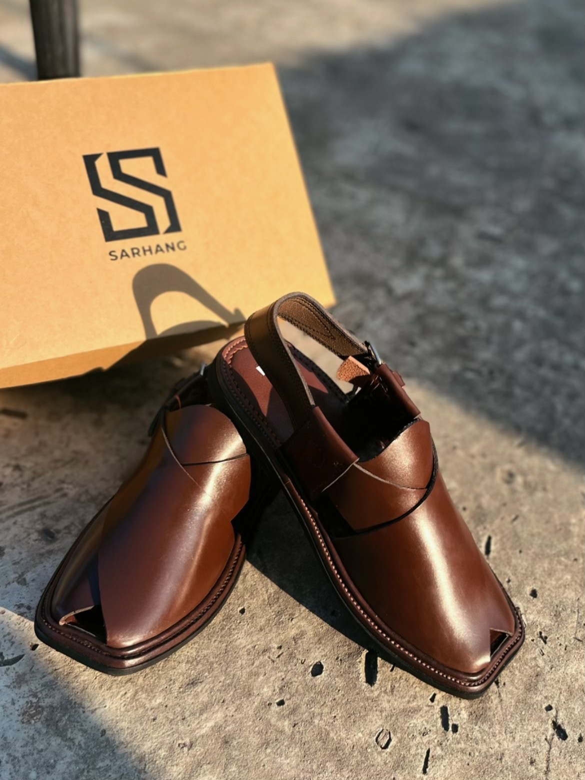 Classic Charsadwal — Dark Brown